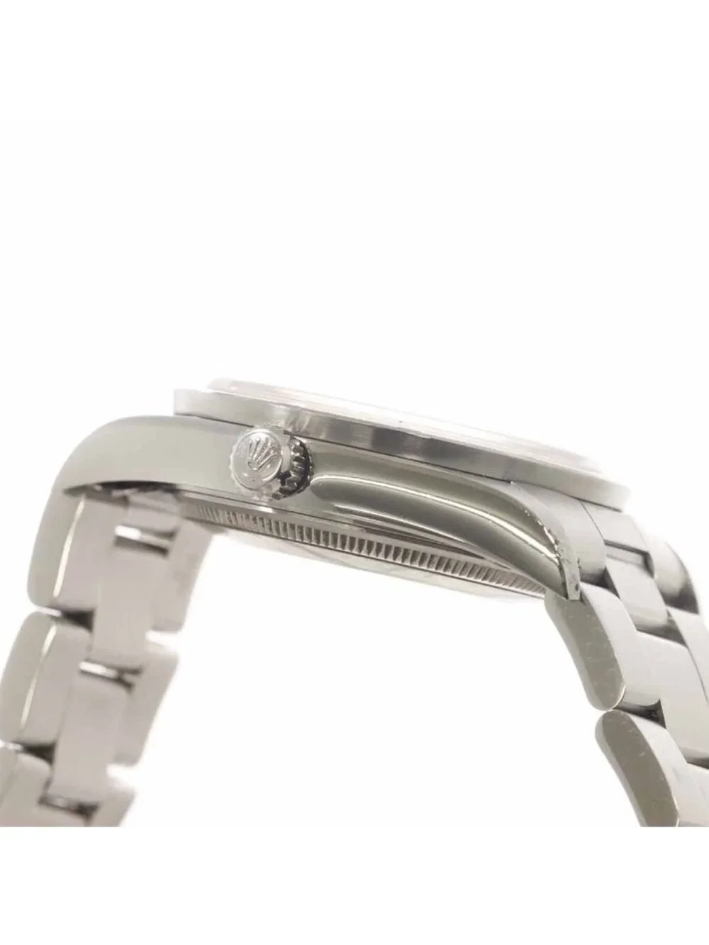 Rolex Air King a Watch Engine Turned Bezel Pink Automatic